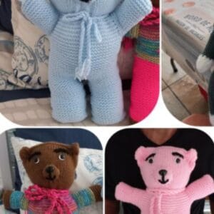 Teady Bears Knitted
