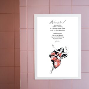 digital art print and poem by R!sk-Art